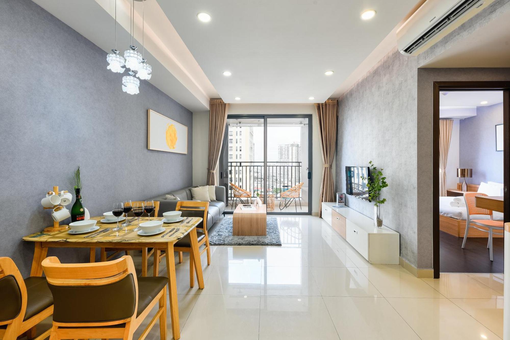 S Lux Apartment 호치민 외부 사진